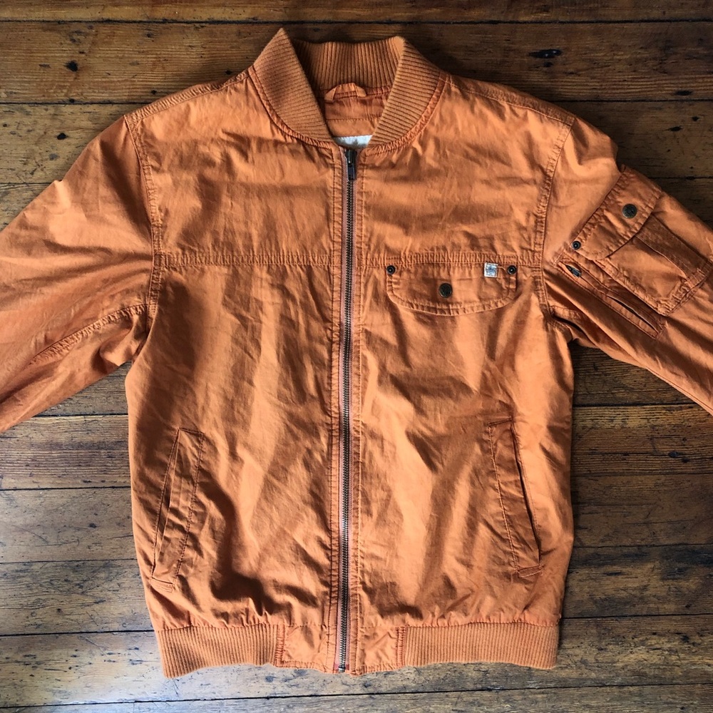 The Territory Ahead Orange Bomber Jacket